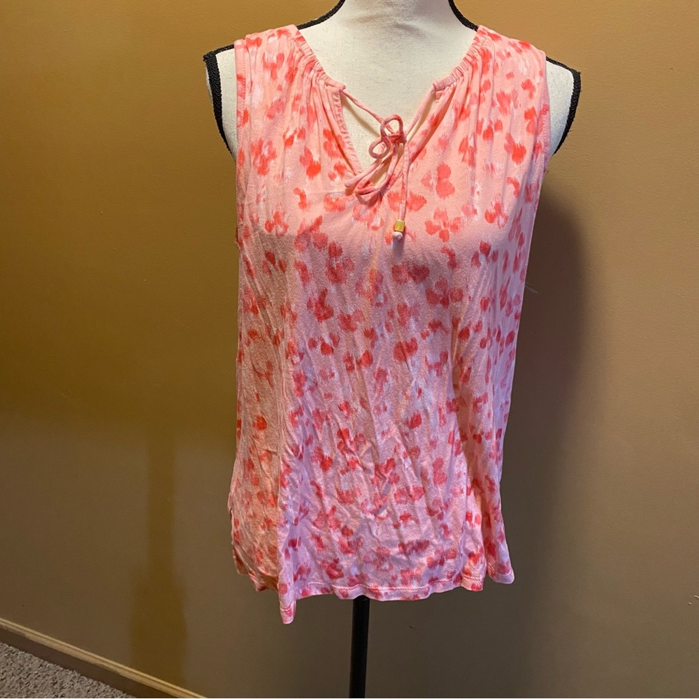 Women’s Michael Michael Kors pink sleeveless top shirt layering sz L